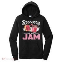 Recovery Jam Narcotics Anonymous Na Aa Sober Sobriety Women's Hoodie thumb 0