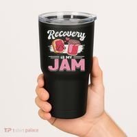 Recovery Jam Narcotics Anonymous Na Aa Sober Sobriety Tumbler thumb 2