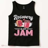 Recovery Jam Narcotics Anonymous Na Aa Sober Sobriety Tank Top thumb 2