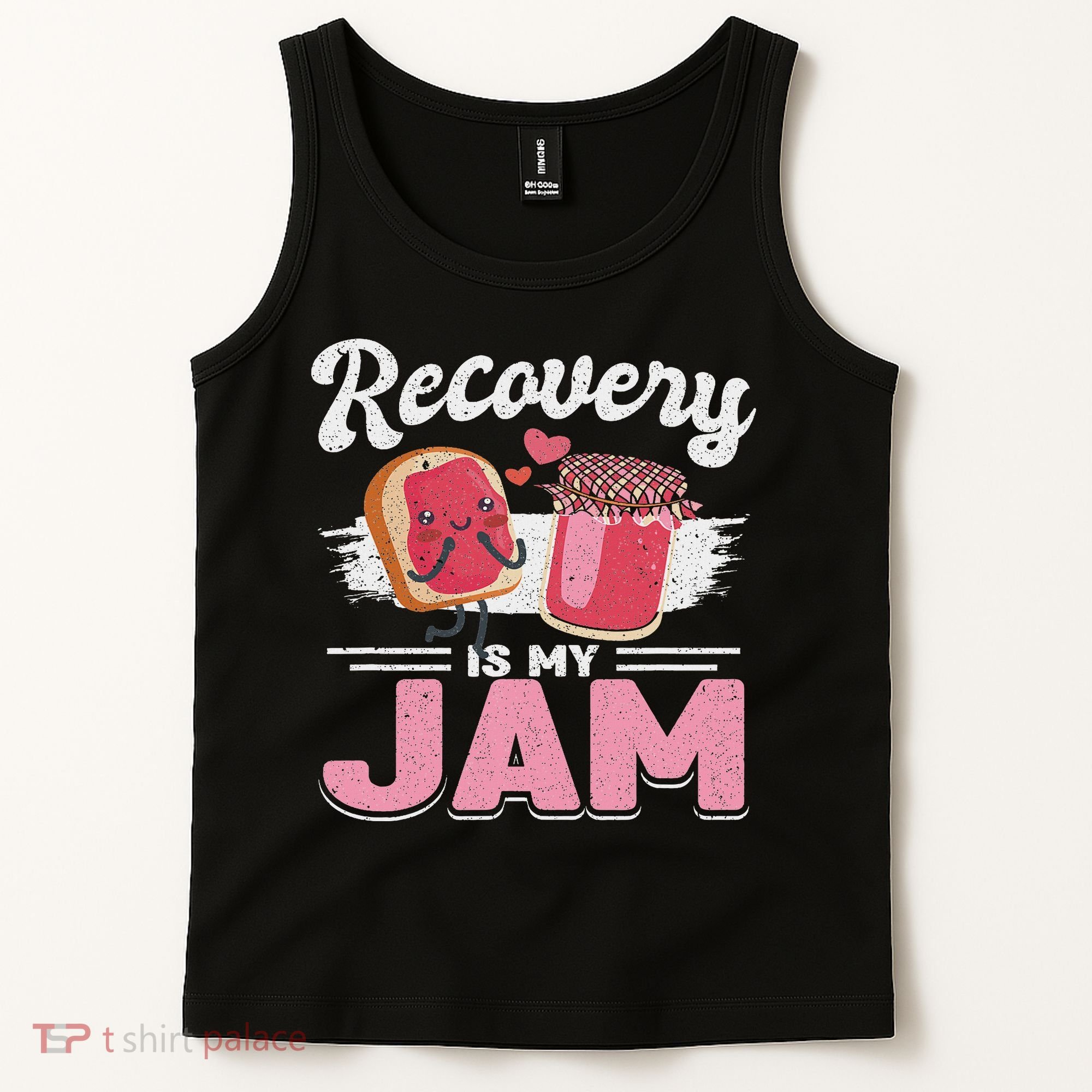 Recovery Jam Narcotics Anonymous Na Aa Sober Sobriety Tank Top