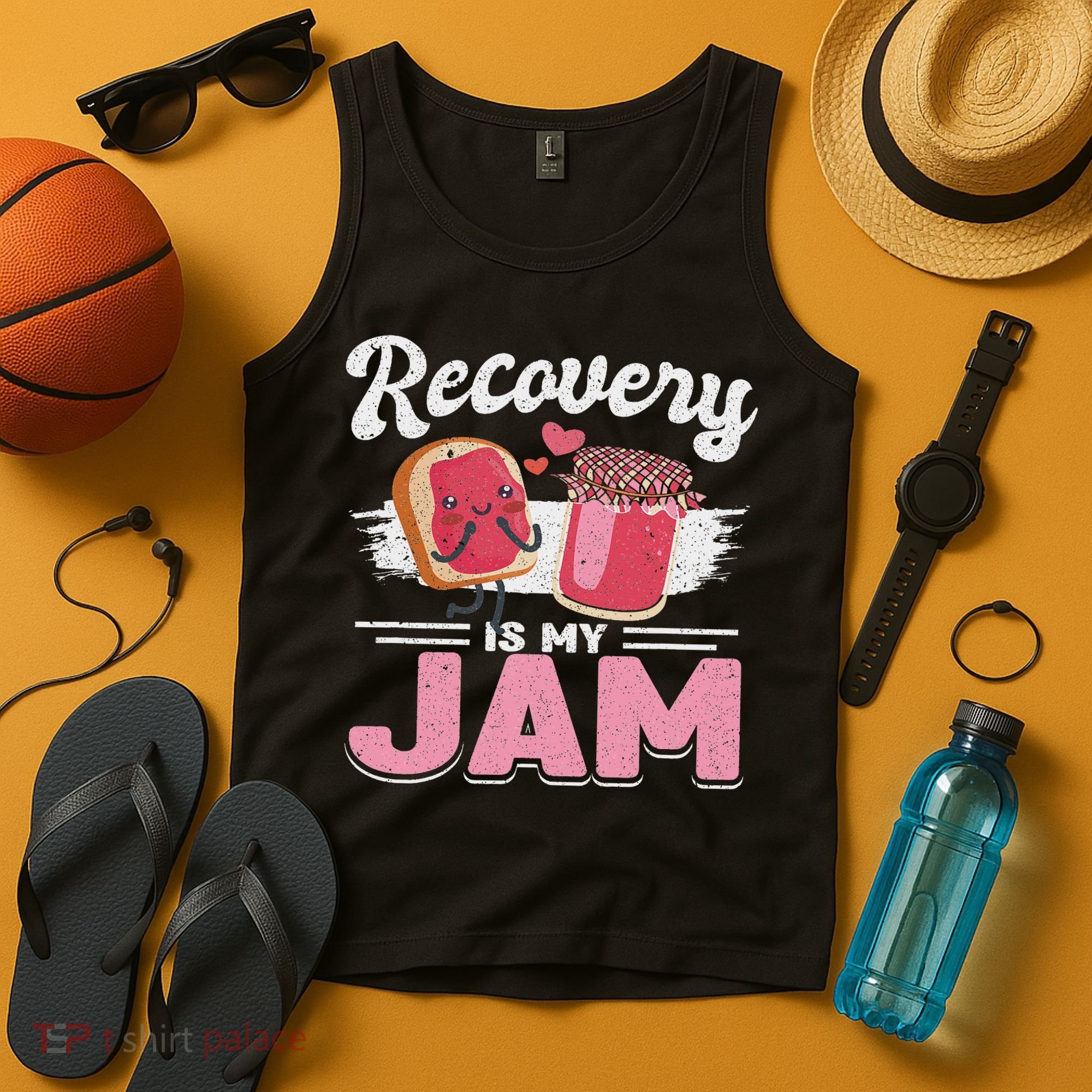 Recovery Jam Narcotics Anonymous Na Aa Sober Sobriety Tank Top