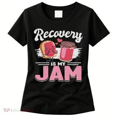 Recovery Jam Narcotics Anonymous Na Aa Sober Sobriety Women's T-Shirt