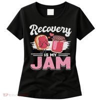 Recovery Jam Narcotics Anonymous Na Aa Sober Sobriety Women's T-Shirt thumb 0