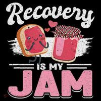 Recovery Jam Narcotics Anonymous Na Aa Sober Sobriety Women's T-Shirt thumb 6