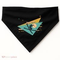 Retro Jay Peak Vermont Ski Resort Gift USA-Made Doggie Bandana thumb 0