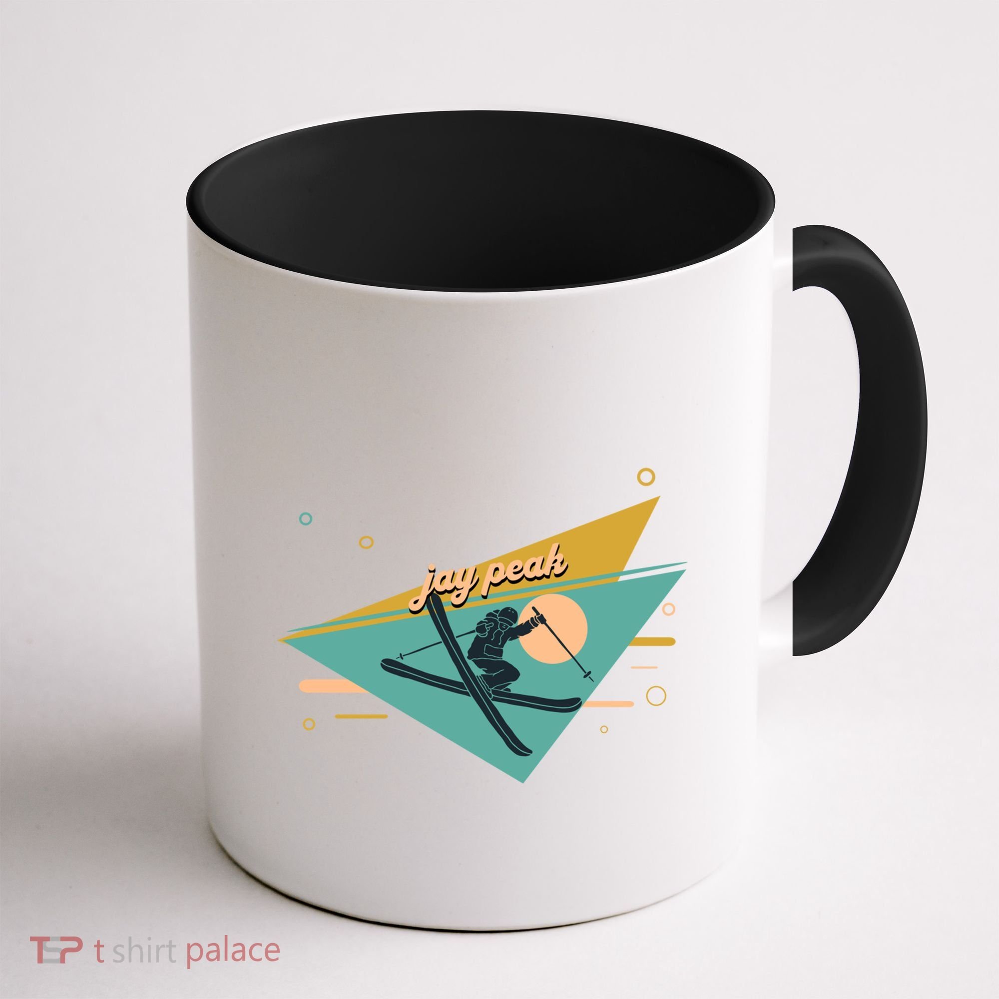 Retro Jay Peak Vermont Ski Resort Gift Coffee Mug