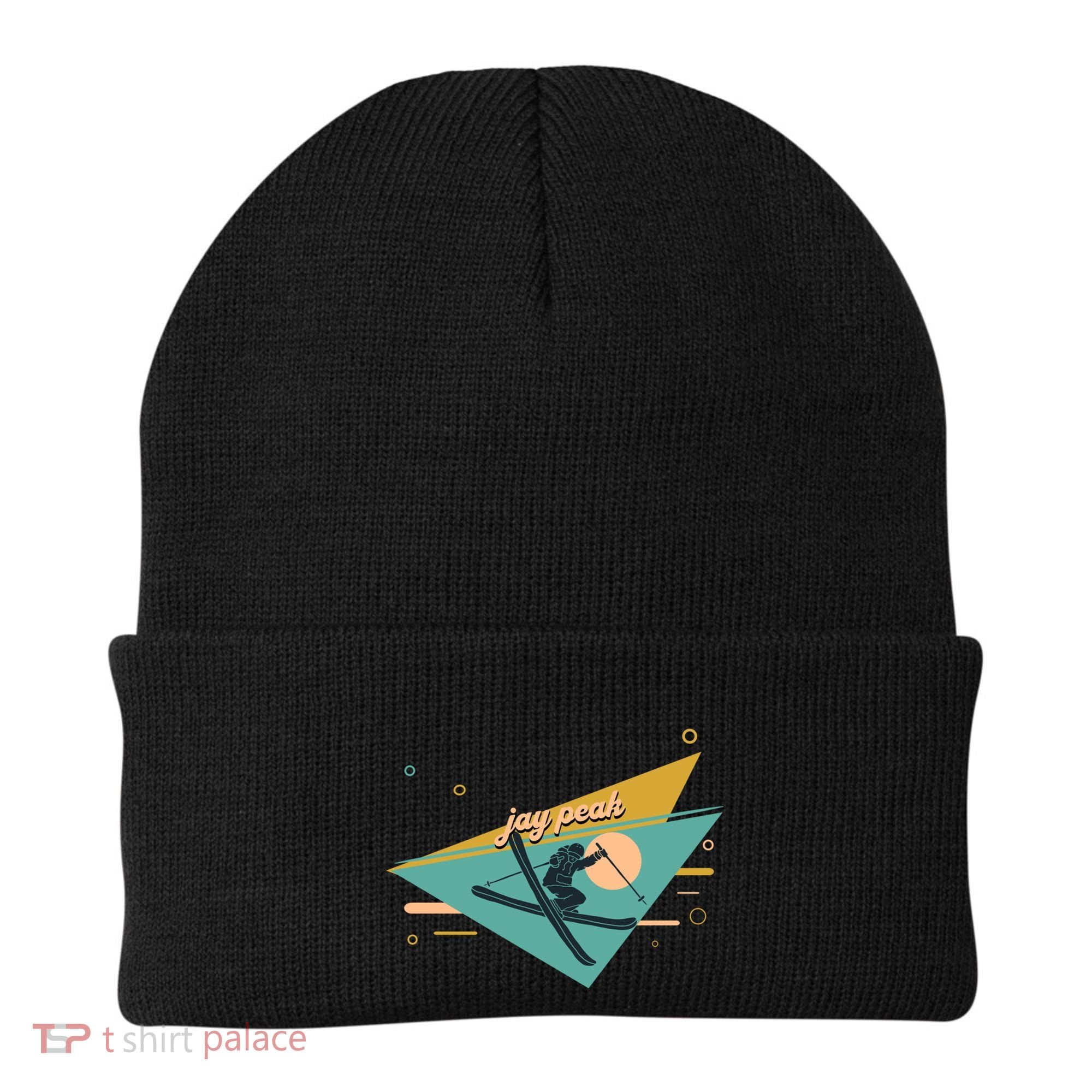 Retro Jay Peak Vermont Ski Resort Gift Beanie