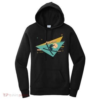 Retro Jay Peak Vermont Ski Resort Gift Women's Hoodie