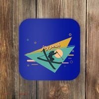 Retro Jay Peak Vermont Ski Resort Gift Coaster thumb 0