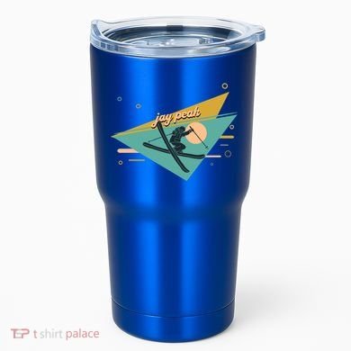Retro Jay Peak Vermont Ski Resort Gift Tumbler