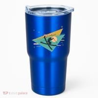 Retro Jay Peak Vermont Ski Resort Gift Tumbler thumb 0