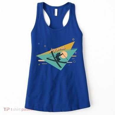 Retro Jay Peak Vermont Ski Resort Gift Women's Tank Top