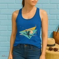 Retro Jay Peak Vermont Ski Resort Gift Women's Tank Top thumb 2