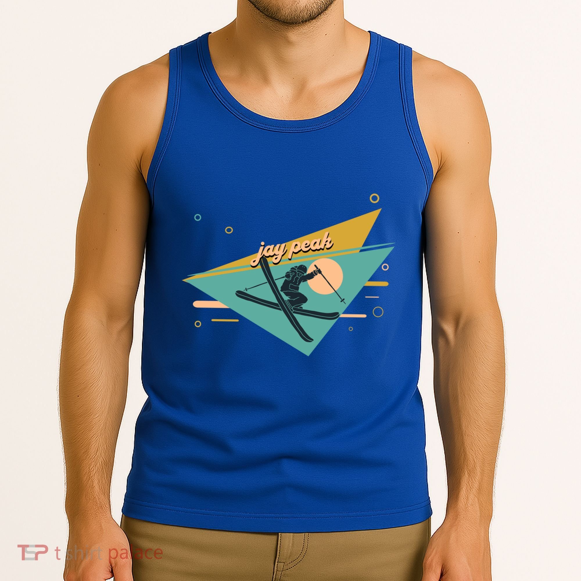 Retro Jay Peak Vermont Ski Resort Gift Tank Top