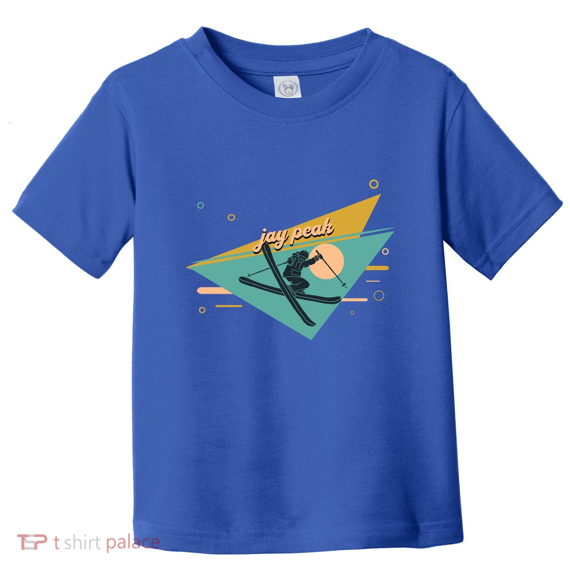 Retro Jay Peak Vermont Ski Resort Gift Toddler T-Shirt