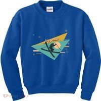 Retro Jay Peak Vermont Ski Resort Gift Kids Sweatshirt thumb 0