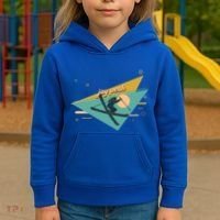 Retro Jay Peak Vermont Ski Resort Gift Kids Hoodie thumb 3