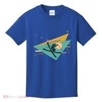 Retro Jay Peak Vermont Ski Resort Gift Kids T-Shirt thumb 0