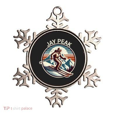 Retro Jay Peak Vermont Ski Retro Sunset Cute Gift Ornament