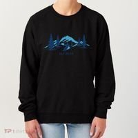 Retro Jay Peak Vermont Skiing Skier Blue Mountains Gift Women's Sweatshirt thumb 0