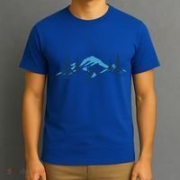 Retro Jay Peak Vermont Skiing Skier Blue Mountains Gift T-Shirt thumb 3