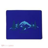Retro Jay Peak Vermont Skiing Skier Blue Mountains Gift Mousepad thumb 0