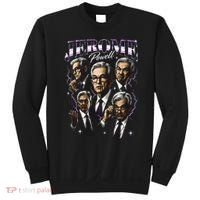 Retro Jerome Powell 90s Fan The Fed Merch Sweatshirt thumb 0