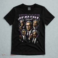 Retro Jerome Powell 90s Fan The Fed Merch T-Shirt thumb 5