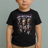 Retro Jerome Powell 90s Fan The Fed Merch Toddler T-Shirt thumb 2