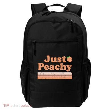 Retro Just Peachy Summer Fun Beach Life Backpack