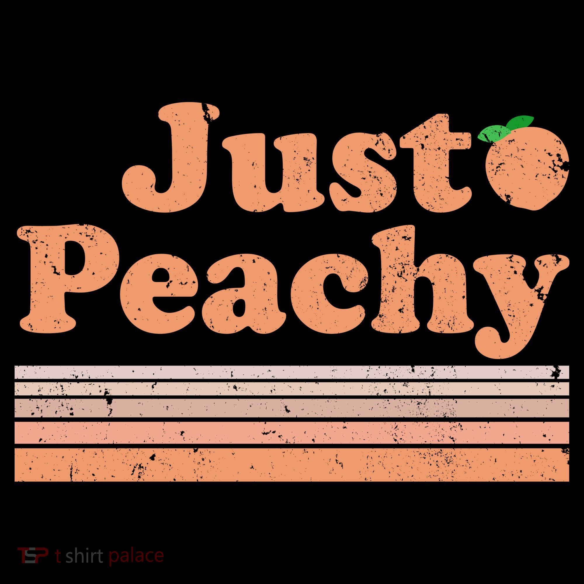 Retro Just Peachy Summer Fun Beach Life Coffee Mug