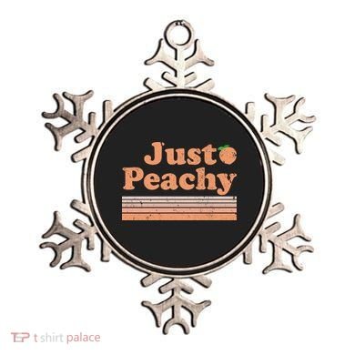 Retro Just Peachy Summer Fun Beach Life Ornament