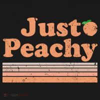 Retro Just Peachy Summer Fun Beach Life Ornament thumb 1
