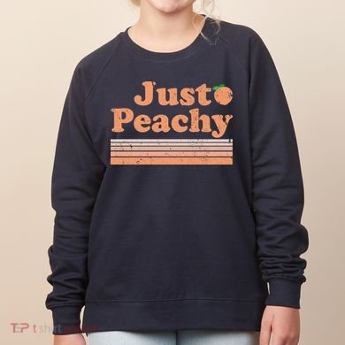 Retro Just Peachy Summer Fun Beach Life Women's Sweatshirt