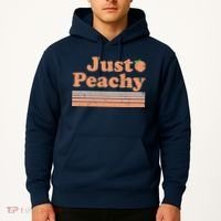 Retro Just Peachy Summer Fun Beach Life Hoodie thumb 2