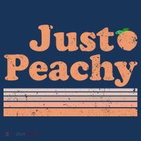 Retro Just Peachy Summer Fun Beach Life Baby Bodysuit thumb 2