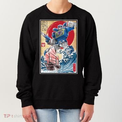 Retro Japanese Robot Soundwave Art Women's Sweatshirt