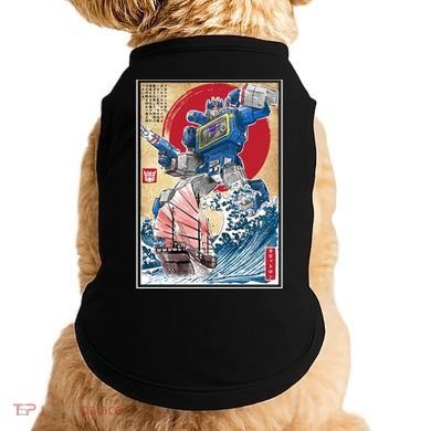 Retro Japanese Robot Soundwave Art Doggie Tank