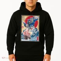 Retro Japanese Robot Soundwave Art Hoodie thumb 2