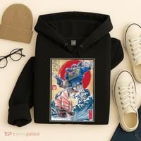 Retro Japanese Robot Soundwave Art Hoodie thumb 4