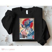 Retro Japanese Robot Soundwave Art Sweatshirt thumb 2