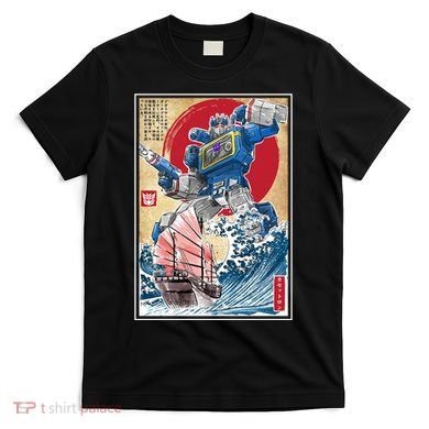 Retro Japanese Robot Soundwave Art T-Shirt