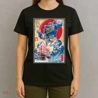 Retro Japanese Robot Soundwave Art T-Shirt thumb 4