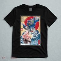 Retro Japanese Robot Soundwave Art T-Shirt thumb 5
