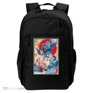 Retro Japanese Robot Soundwave Art Backpack