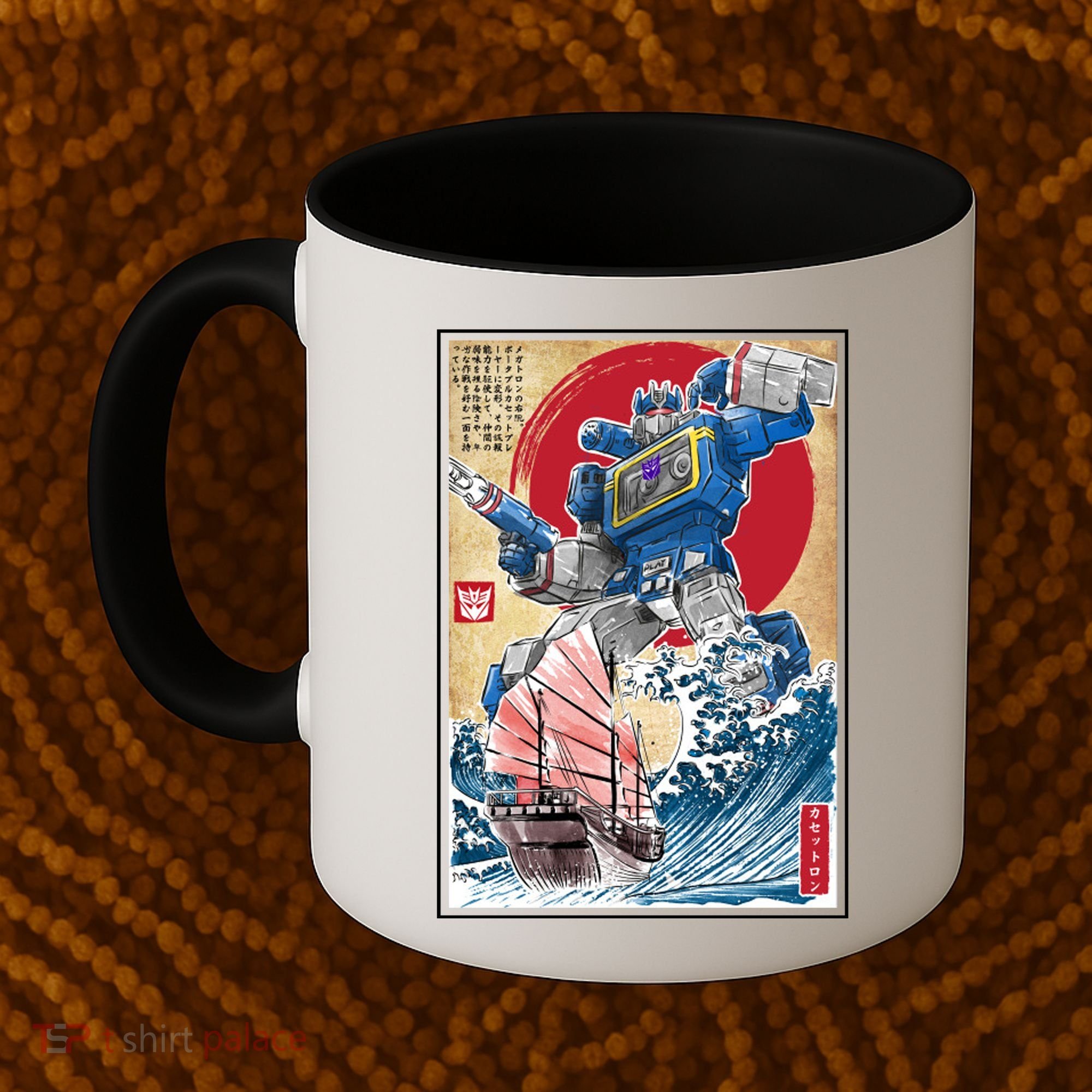 Retro Japanese Robot Soundwave Art Coffee Mug
