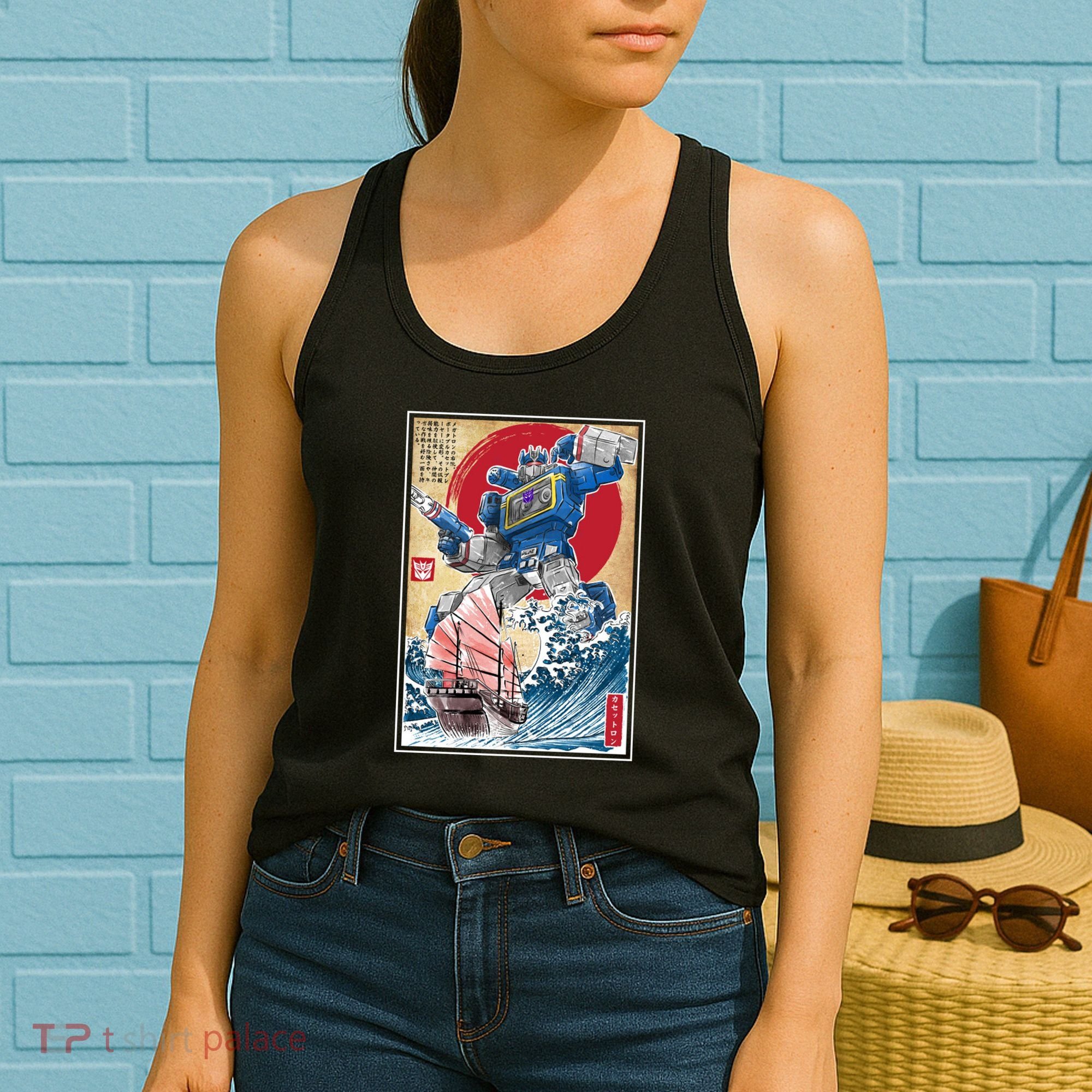 Retro Japanese Robot Soundwave Art Women's Tank Top
