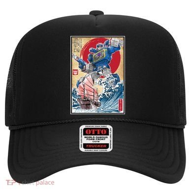 Retro Japanese Robot Soundwave Art Hat