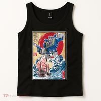 Retro Japanese Robot Soundwave Art Tank Top thumb 2