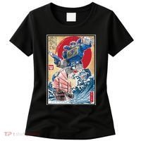 Retro Japanese Robot Soundwave Art Women's T-Shirt thumb 0